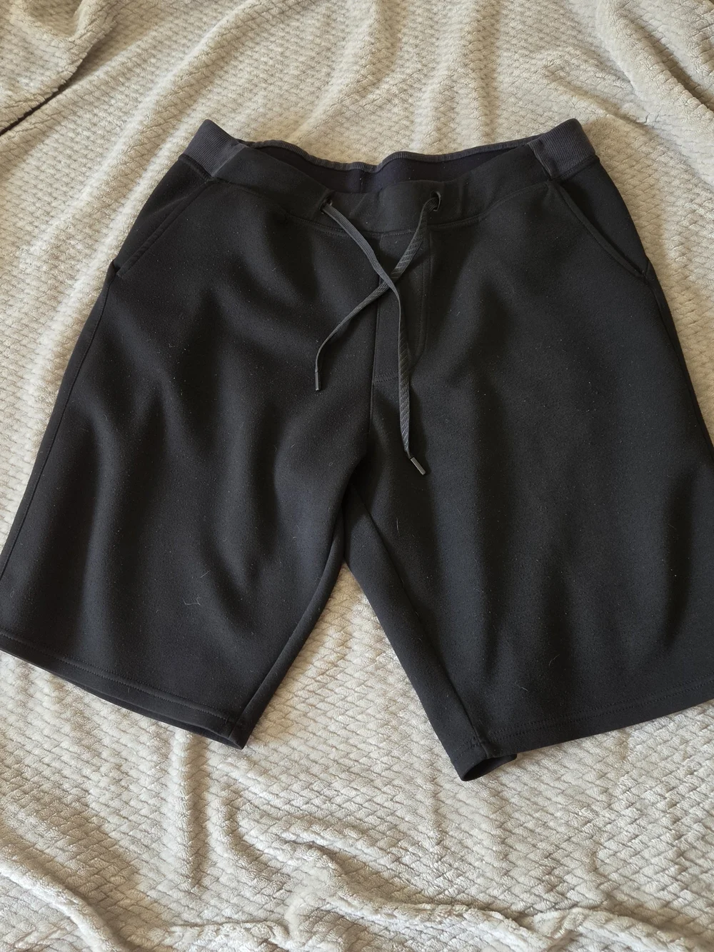 Men's Black Hylete Drawstring Shorts